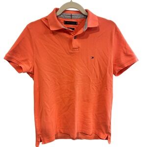 Tommy‎ Hilfiger Men's Orange The 1985 Regular Fit Polo Shirt